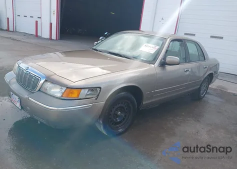 2002 Mercury Grand Marquis Gs из США, поврежденный, VIN 2MEFM74W92X636487